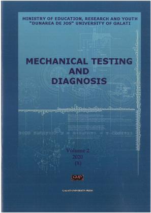 Cover for Mechanical testing and diagnosis: An. X, vol. 2, (2020)