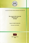 Cover for The Annals of „Dunarea de Jos” University of Galati, Food technology: Fascicle VI, vol. 38, issue 1, August 2014