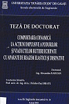 Cover for Comportarea dinamică la acțiuni impulsive a podurilor  și viaductelor rutiere echipate cu aparate de reazem elastice și disipative: teză de doctorat