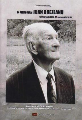 Cover for In memoriam: șapte ani de la despărțirea de  profesorul Ioan Brezeanu: (27 februarie 1916 – 26 septembrie 2010)