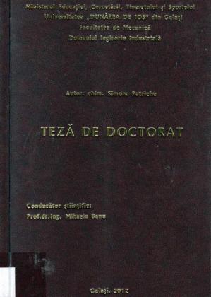 Cover for Modelarea mecanico- chimică a transportului intracelular cu aplicaţii în proiectarea dispozitivelor cu rigiditate variabilă: teză de doctorat