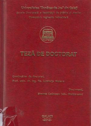 Cover for Metode avansate de procesare şi analiză a imaginilor complexe: teză de doctorat