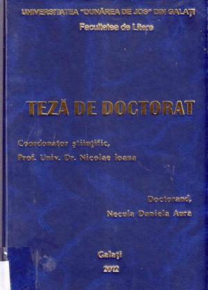 Cover for Literatura si discursul publicitar, o relaţie reciproc avantajoasă: teză de doctorat