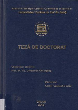 Cover for Contribuții la obținerea și caracterizarea unor bariere cu proprietăți anticorozive: teză de doctorat