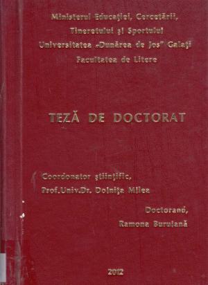 Cover for Imaginea țăranului român în romanul postbelic până la optzecişti: teză de doctorat