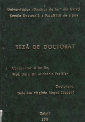 Cover for Exploring the Wilde Territory through Psychoanalytical Grids: teză de doctorat