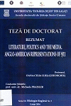 Cover for Literatură, politică și mass-media. Reprezentări  anglo-americane ale atentatelor de la 11 septembrie 2001: teză de doctorat