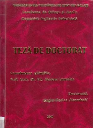 Cover for Contribuţii privind caracterizarea microstructurală a ceramicilor de patrimoniu folosind tehnici nedistructive: teză de doctorat