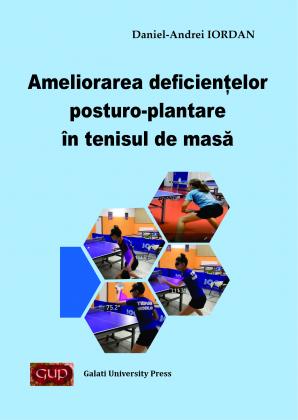 Cover for Ameliorarea deficiențelor posturo-plantare în tenisul de masă